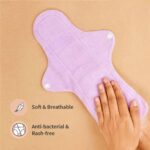 Organic hypoallergenic pads for sensitive skin
