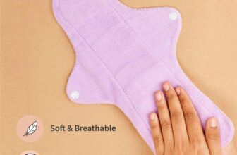 Organic hypoallergenic pads for sensitive skin